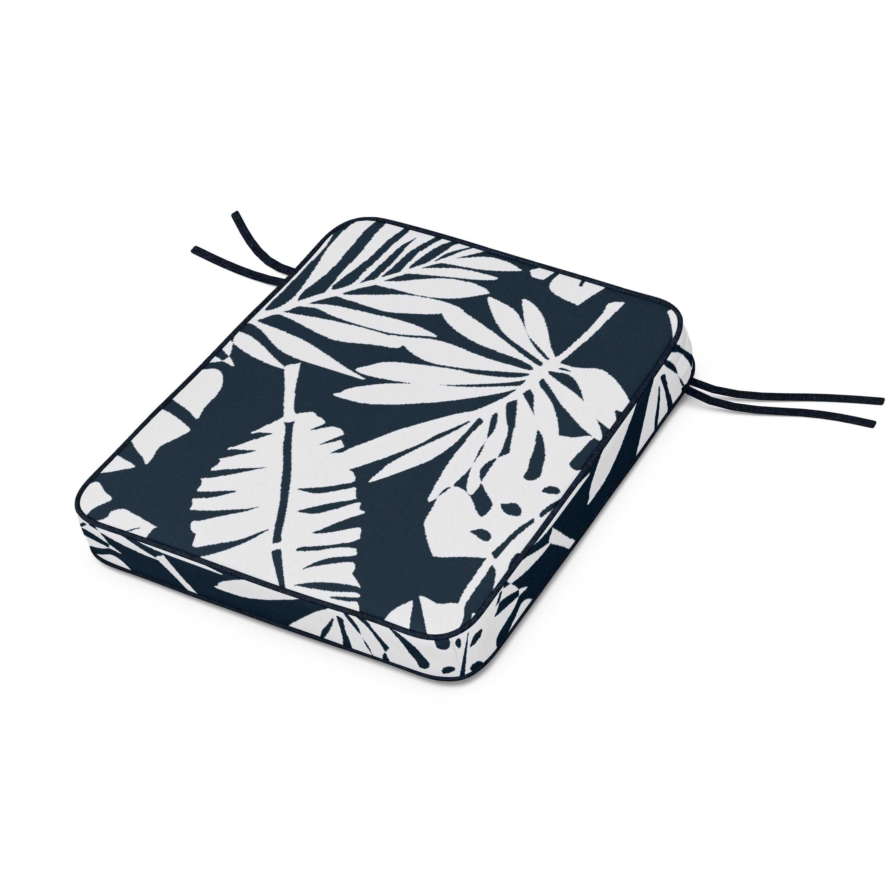 Chinoiserie Rocker Seat Cushion