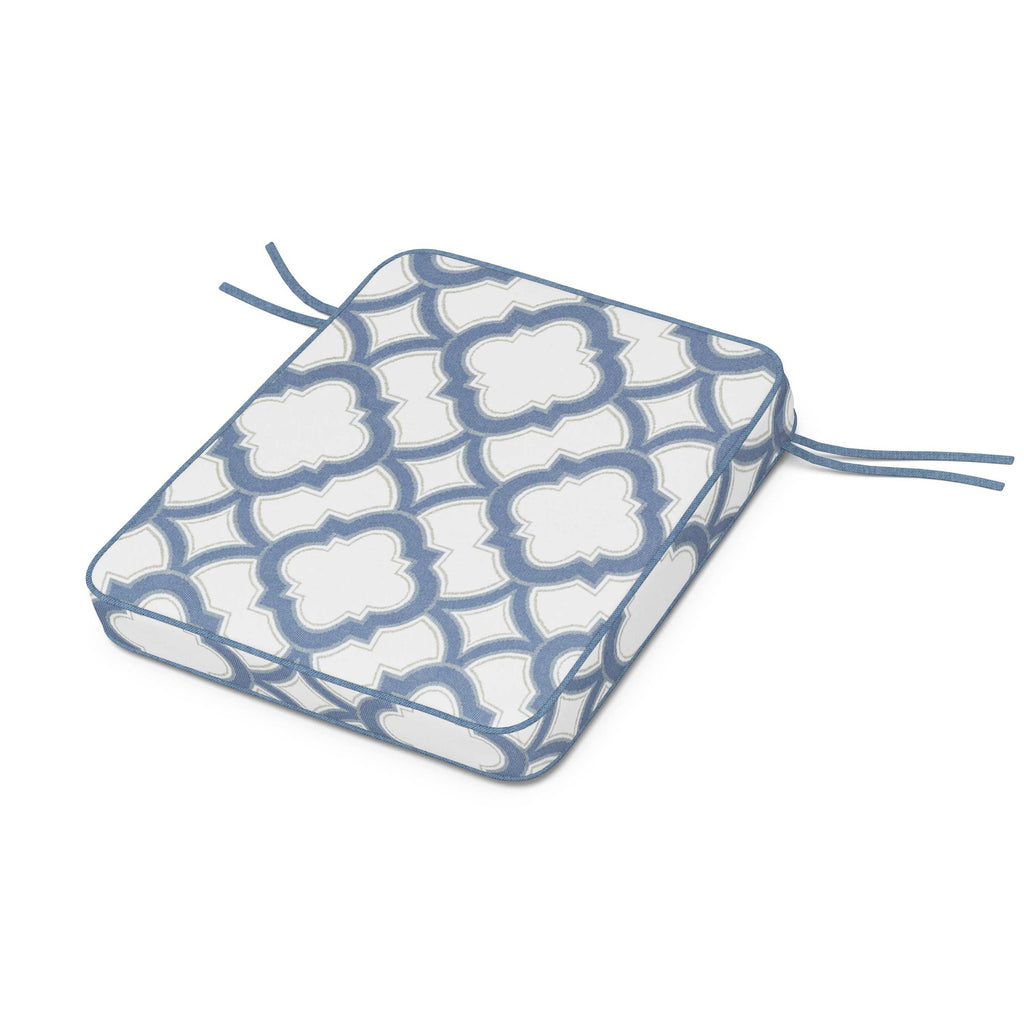 Chinoiserie Rocker Seat Cushion