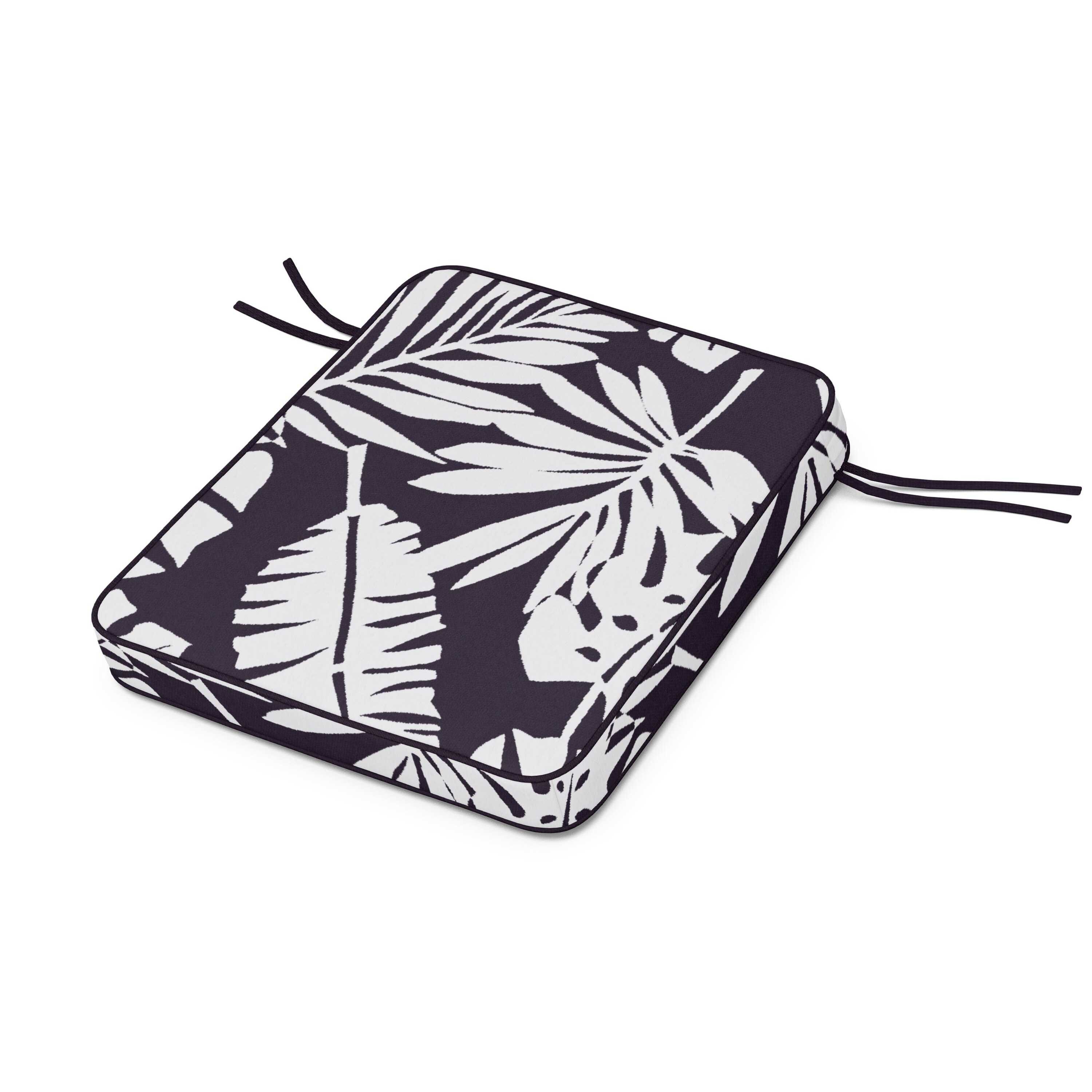 Chinoiserie Rocker Seat Cushion