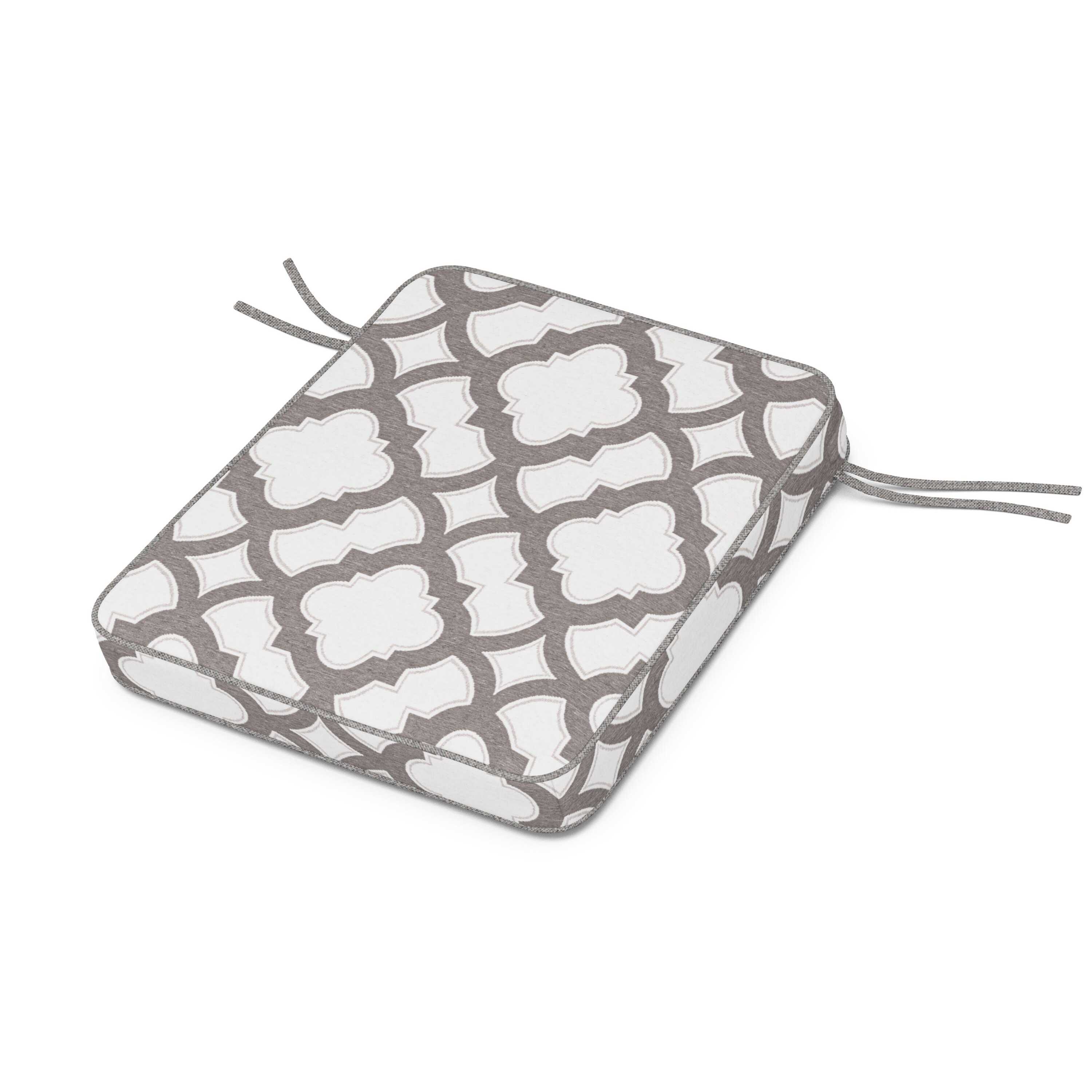 Chinoiserie Rocker Seat Cushion