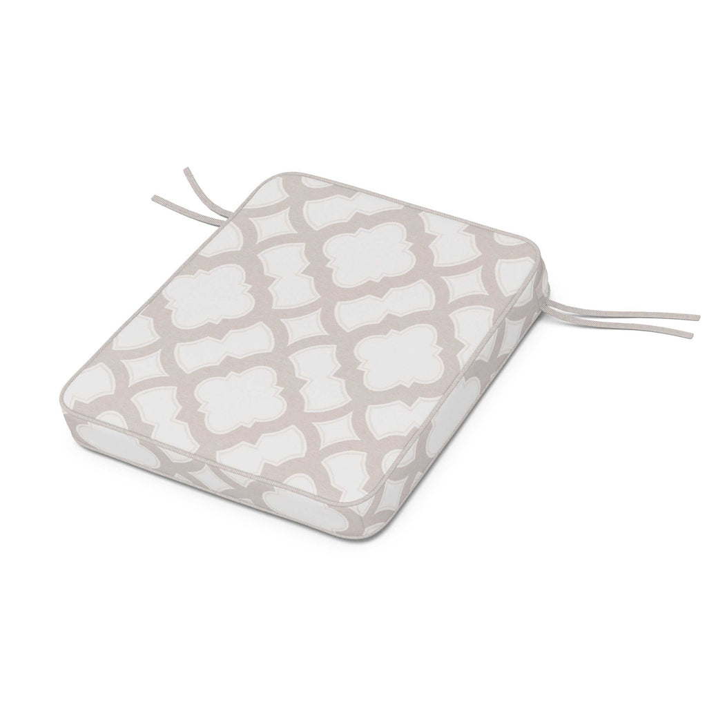 Chinoiserie Rocker Seat Cushion