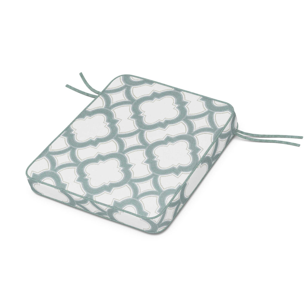 Chinoiserie Rocker Seat Cushion